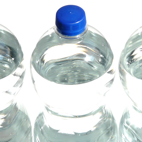 Bottled mineral water